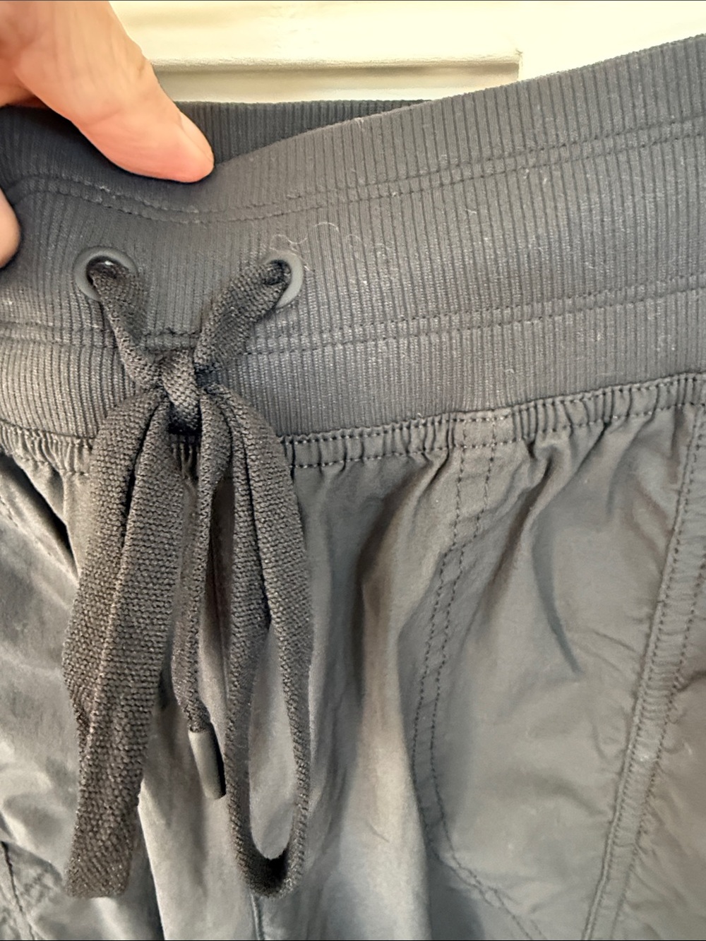 CALIA by Carrie Underwood Black Effortless Nyluxe Drawstring Jogger Pant M - Picture 4 of 7